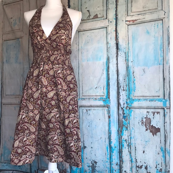 Fire Los Angeles Dresses & Skirts - Fire Los Angeles  Paisley halter neck dress